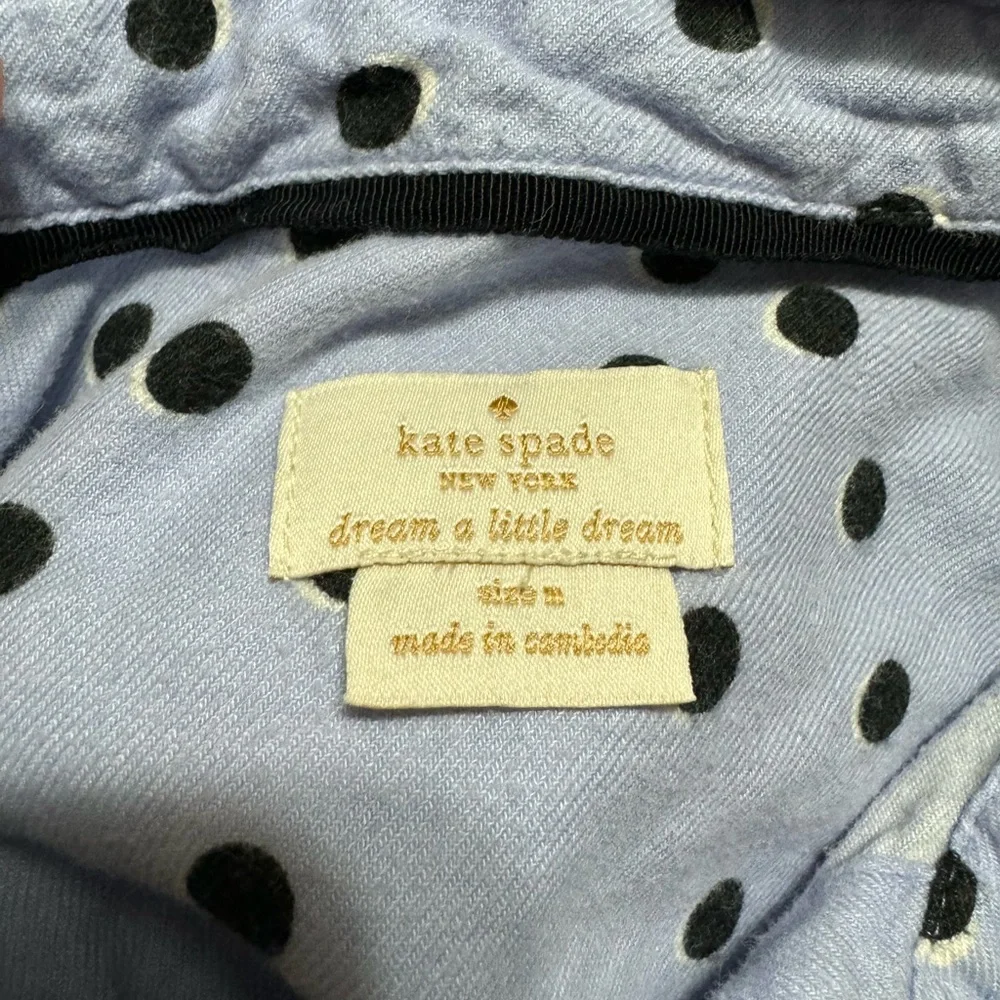 kate‎ spade Pajama Top, Size M
